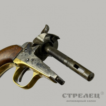 фото — револьвер капсюльный кольт (colt), модель 1860 года, сша